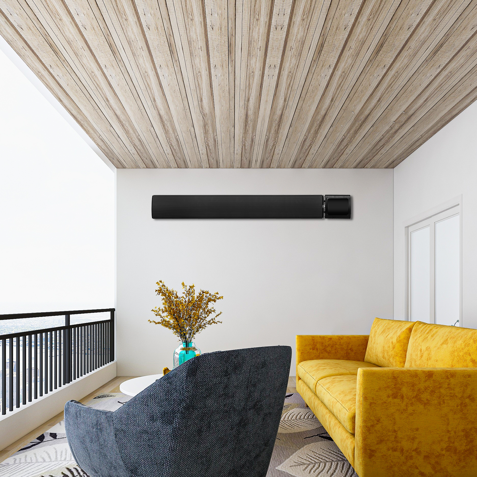 Arlec Grid Connect Smart 3000W Outdoor Radiant Strip Heater