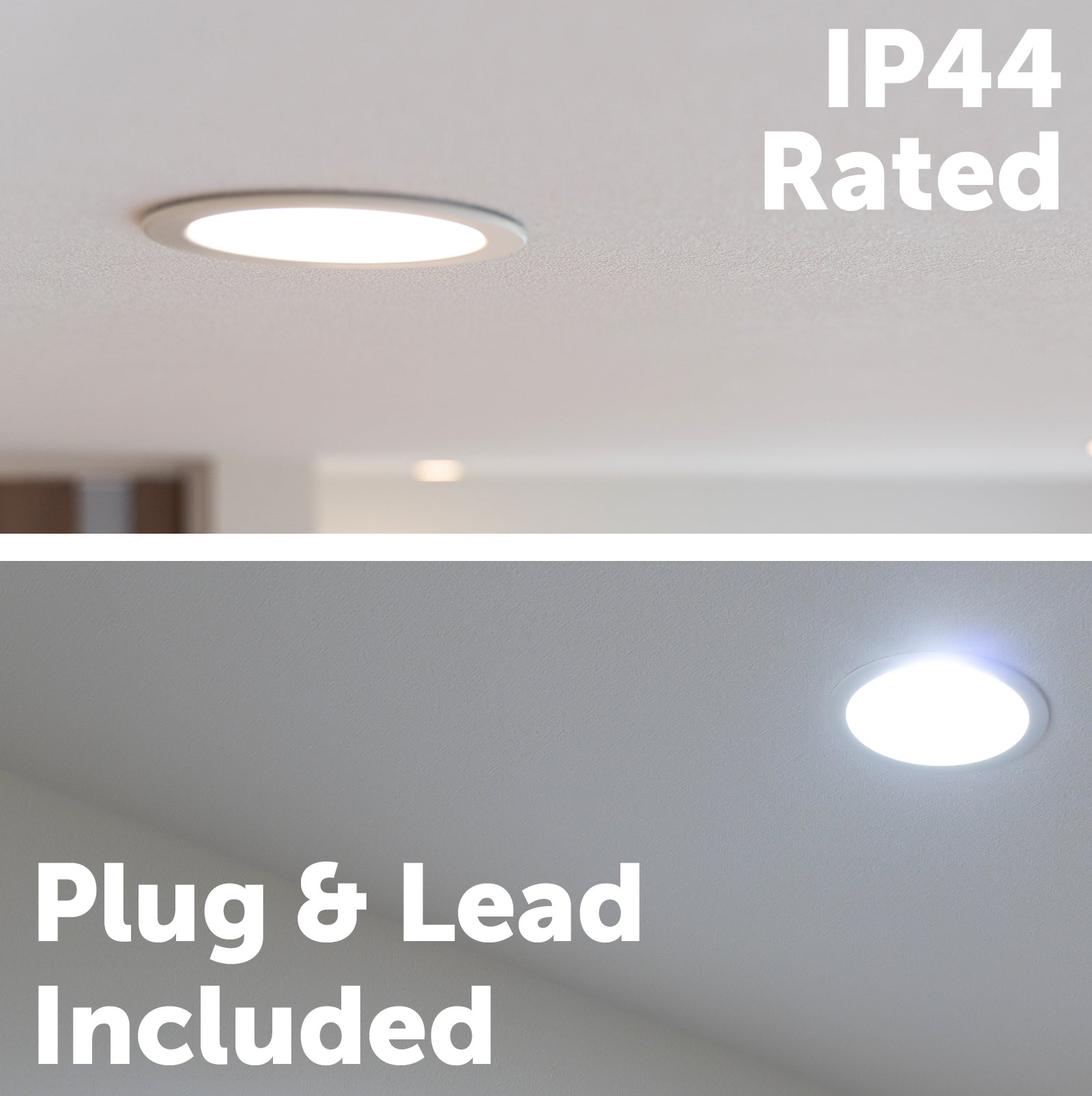 Arlec 9W RGB+CCT Smart LED Downlight Wi-Fi colour changing light with Grid Connect