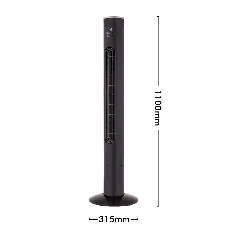 Arlec 118cm Digital DC Tower Fan