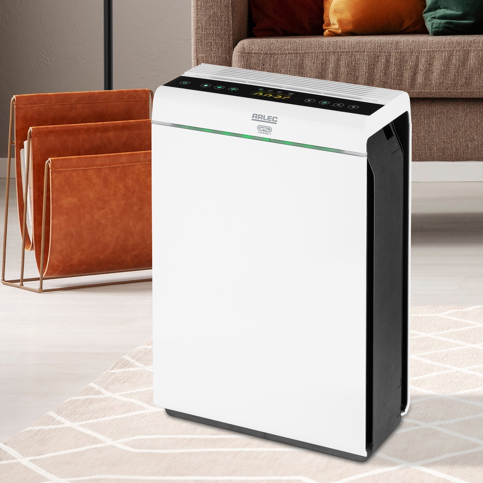 Arlec 2400W smart micathermic heater, Grid Connect electric room heater