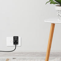 Arlec Grid Connect Smart Adaptor Black Twin Pack