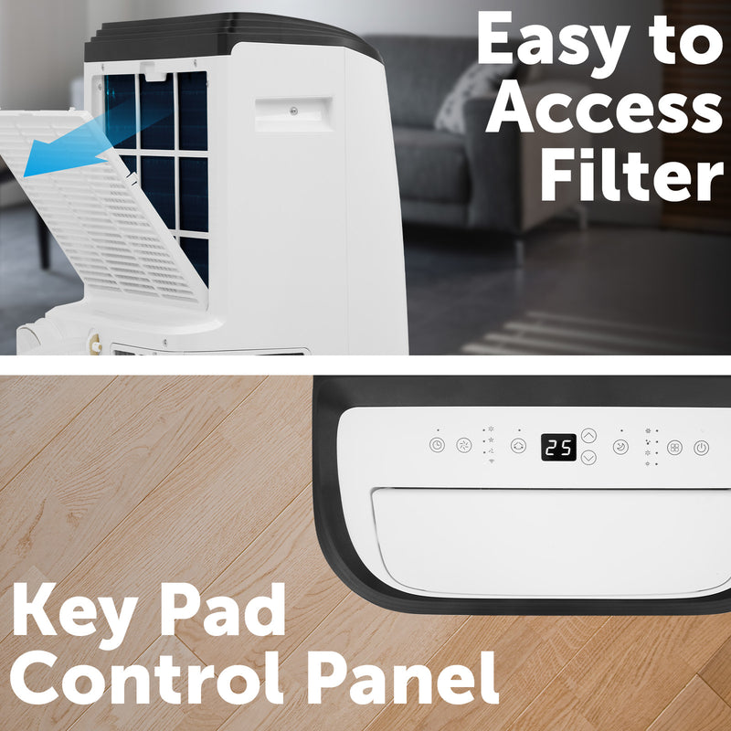 Arlec Smart Grid Connect 4.68KW 16000BTU Heating and Cooling WiFi Portable Aircon