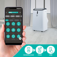 Arlec Smart Grid Connect 4.68KW 16000BTU White WiFi Portable Air Conditioner