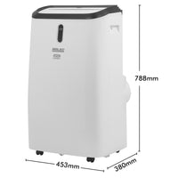 Arlec Smart Grid Connect 4.68KW 16000BTU White WiFi Portable Air Conditioner