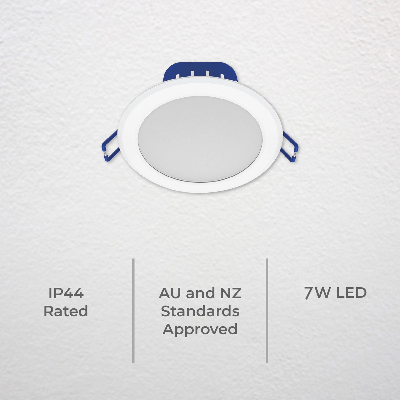 DETA 7W RGB+CCT Smart LED Downlight Wi-Fi colour ceiling lighting Smart with Grid Connect