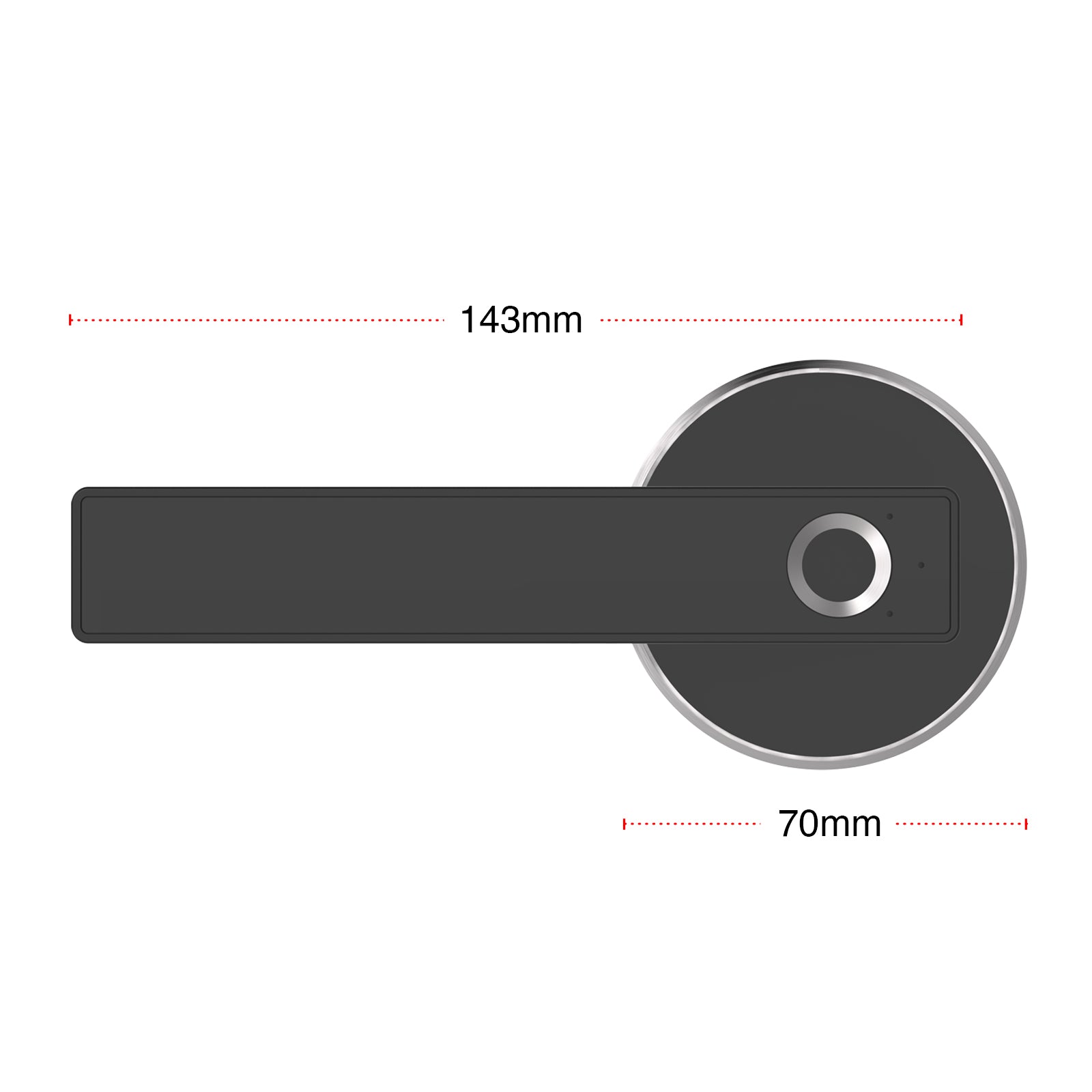 Orion Grid Connect Smart Wi-Fi Door Handle Lock