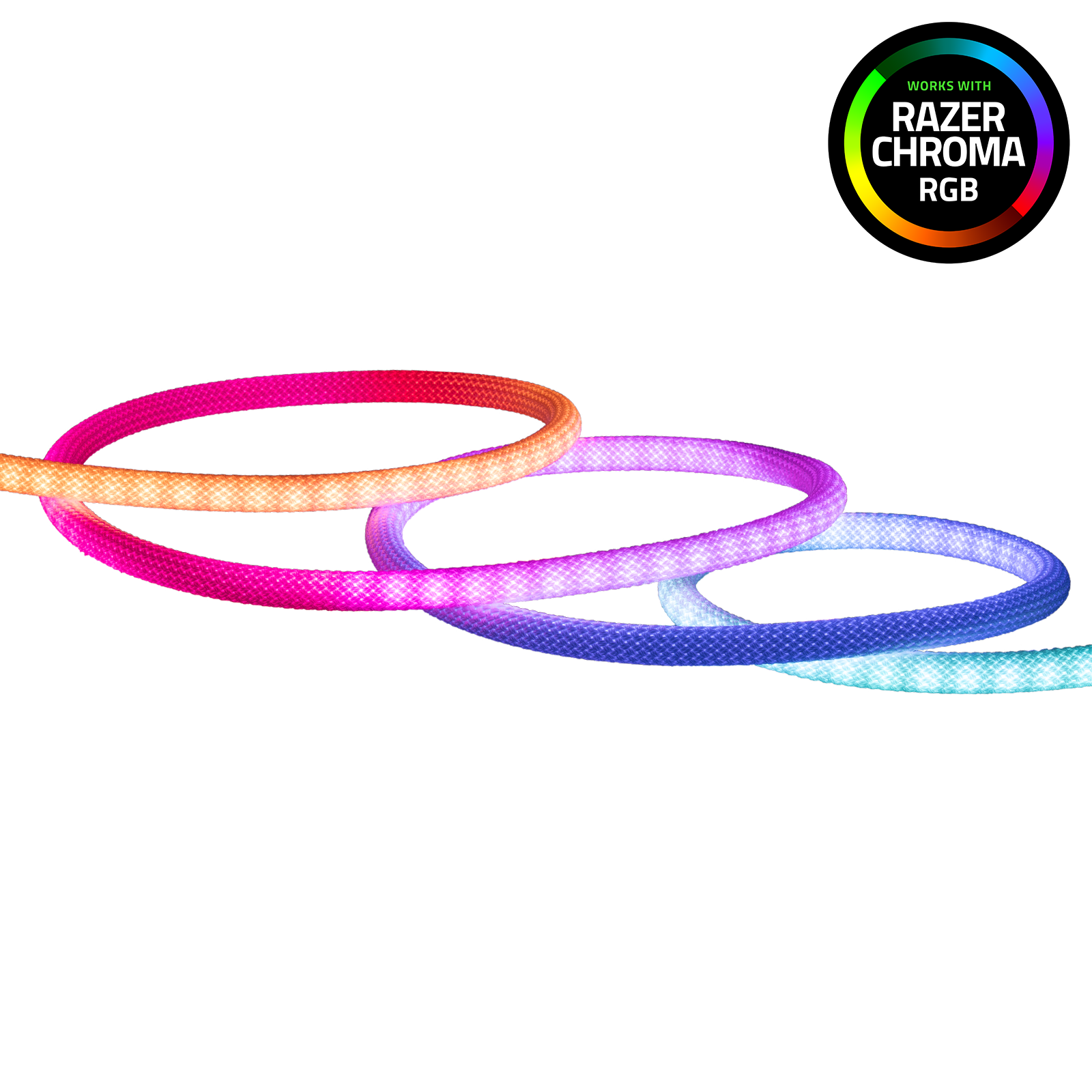 Arlec Grid Connect Smart 3m Woven Rope Light with Razer Chroma
