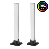 Arlec Grid Connect Smart RGB Desk Lights Twin Pack with Razer Chroma