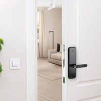 Lemaar Black Rectangle Latch Smart Lock