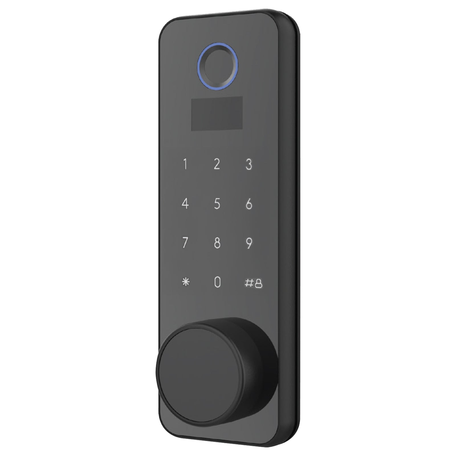Lemaar Black Wi-Fi Grid Electronic Smart Deadbolt