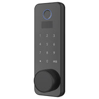 Lemaar Black Wi-Fi Grid Electronic Smart Deadbolt