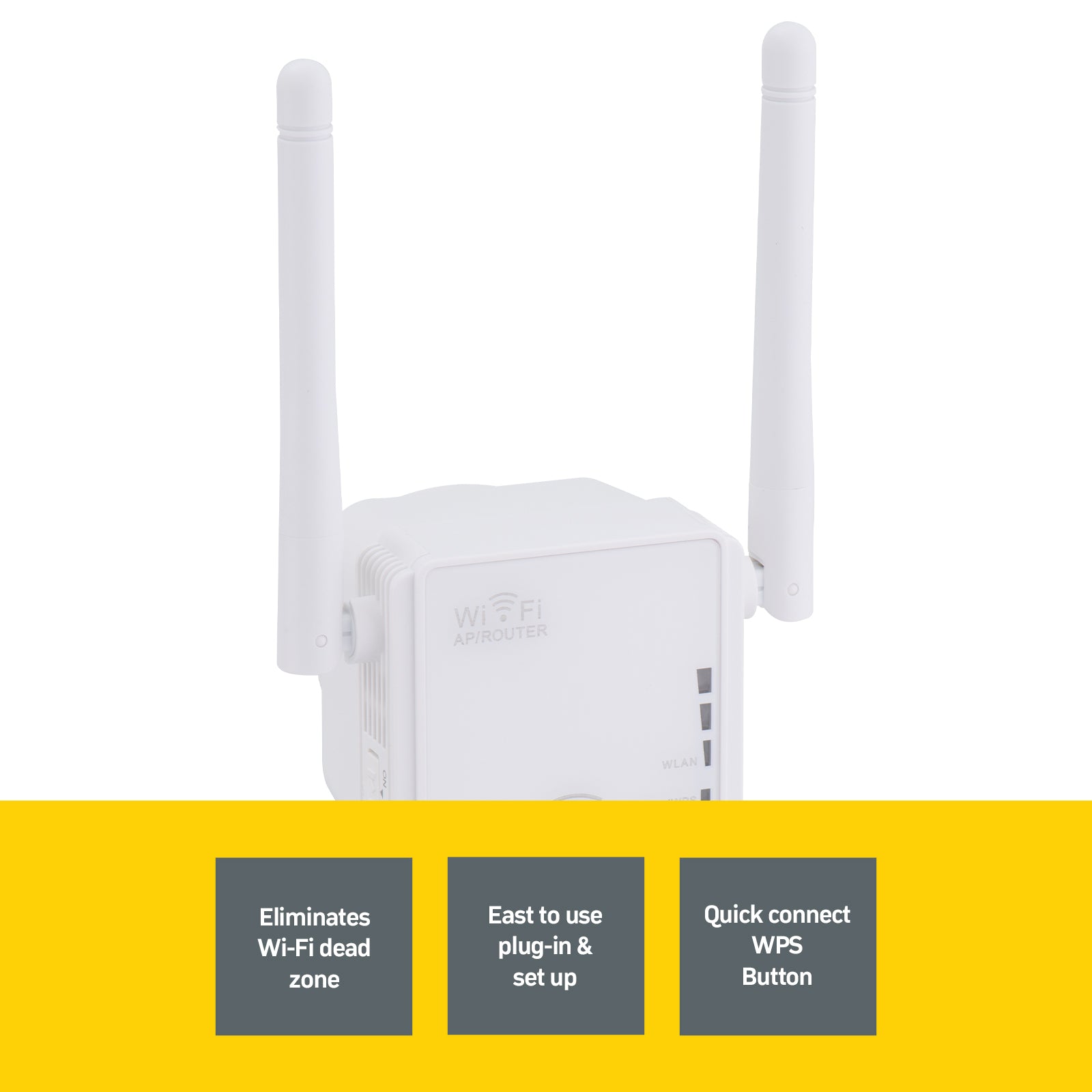 Antsig smart Wi-Fi range extender, Grid Connect network booster