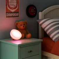 Arlec White Grid Connect Smart Portable Hemisphere Lamp RGB CCT