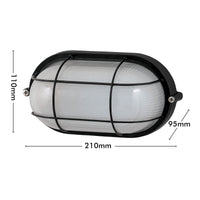 Arlec 10W Grid Connect Smart LED Bunker Light outdoor Wi-Fi lighting with Grid Connect 