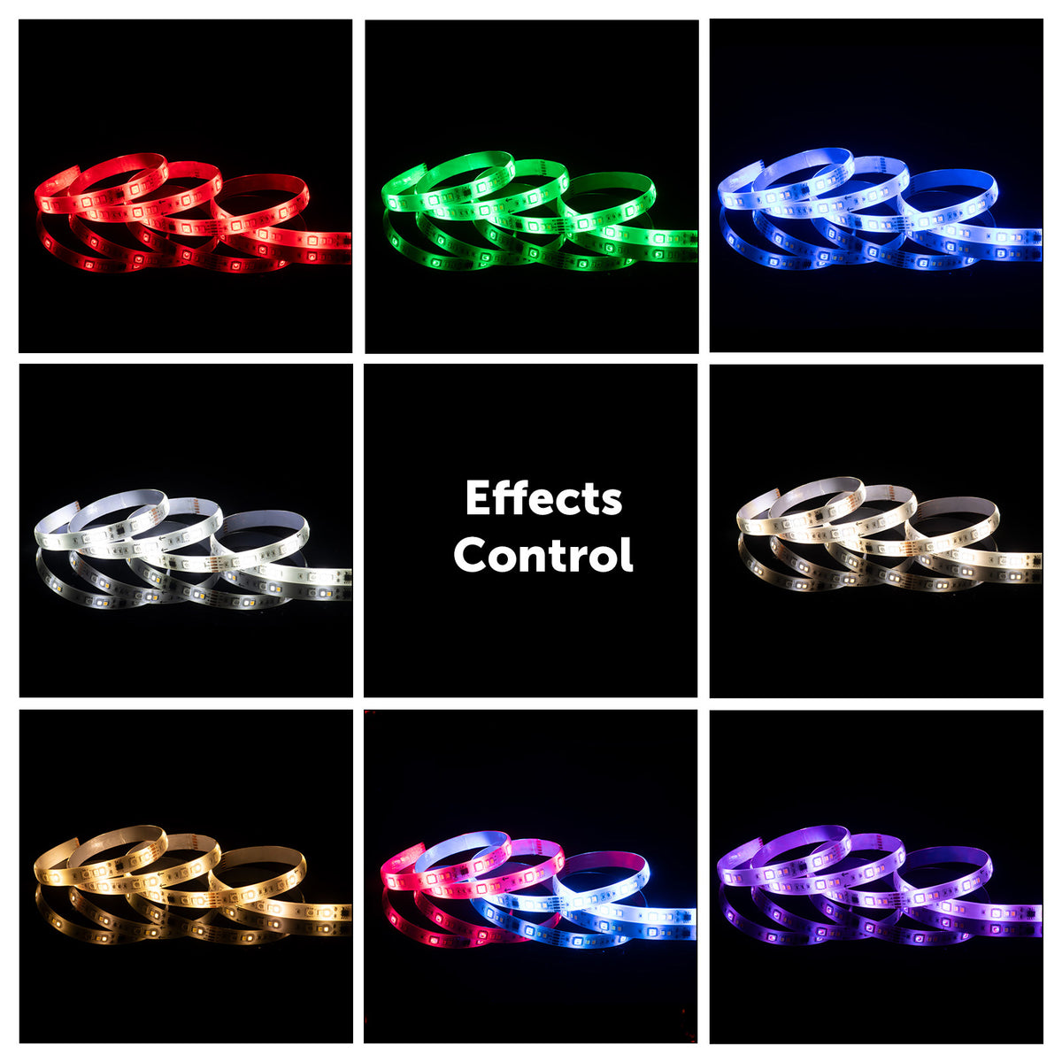 Arlec White 10m Grid Connect Smart LED Strip Light with Sound Sync