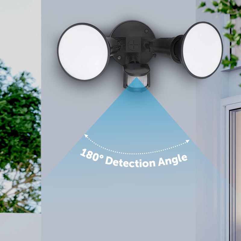 Arlec 20W motion sensor smart security light, Grid Connect LED floodlight
