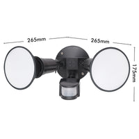 Arlec 20W motion sensor smart security light, Grid Connect LED floodlight