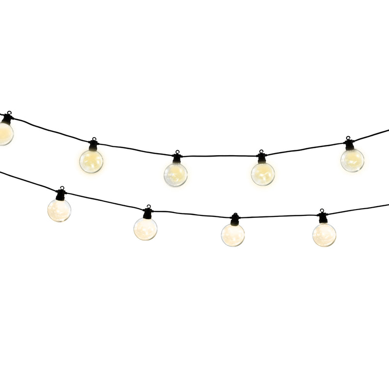 Arlec 20 Warm White Smart LED Low Voltage Connectable Festoon Lights – festive outdoor & indoor decoration, warm ambient string lights, app-controlled smart lighting