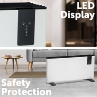 Arlec 2400W Smart Convection Heater Wi-Fi electric heater Smart with Grid Connect