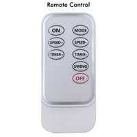 Arlec 40cm White Grid Connect Smart Remote Controlled Pedestal Fan