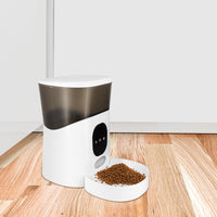 Arlec 5L automatic pet feeder, Grid Connect smart pet food dispenser