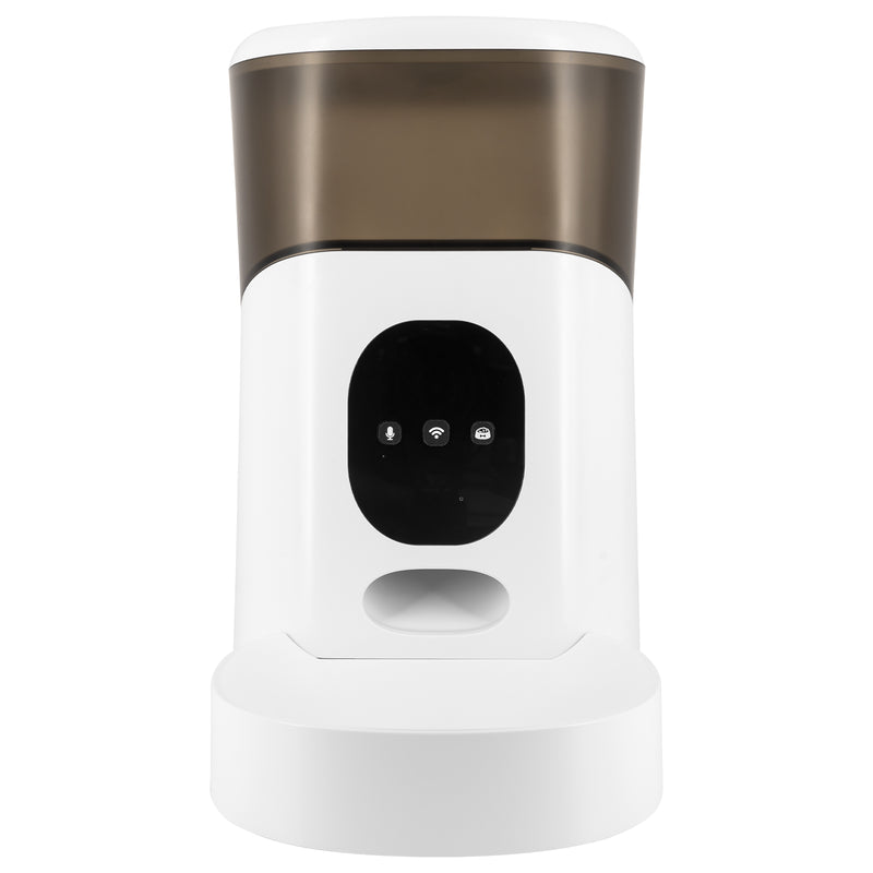 Arlec 5L automatic pet feeder, Grid Connect smart pet food dispenser