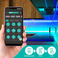 Arlec Grid Connect Smart 5m Colour Changing RGB LED Strip Light with Sound Sync