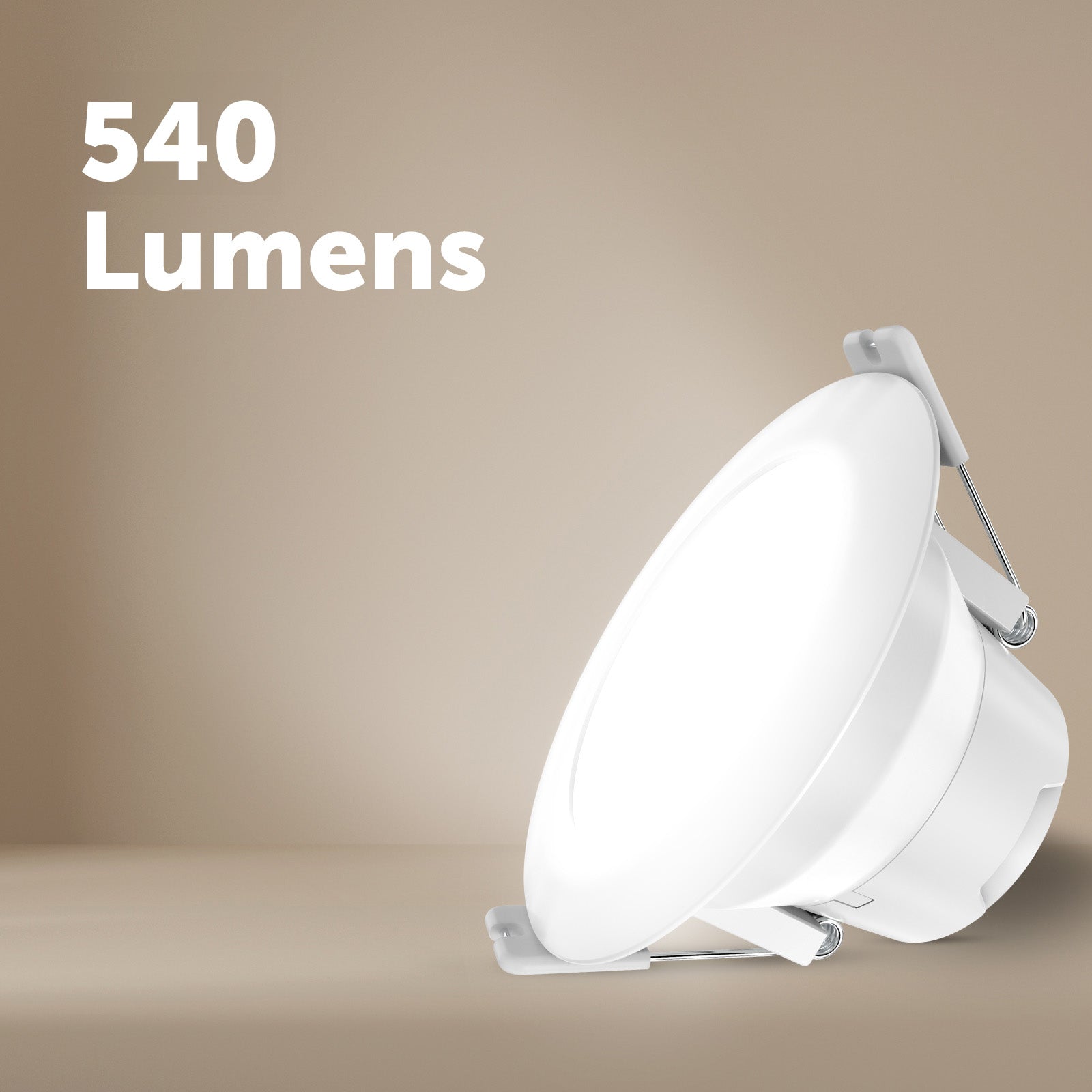 Arlec 6W RGB+CCT Smart LED Downlight 70mm Wi-Fi lighting with Grid Connect 
