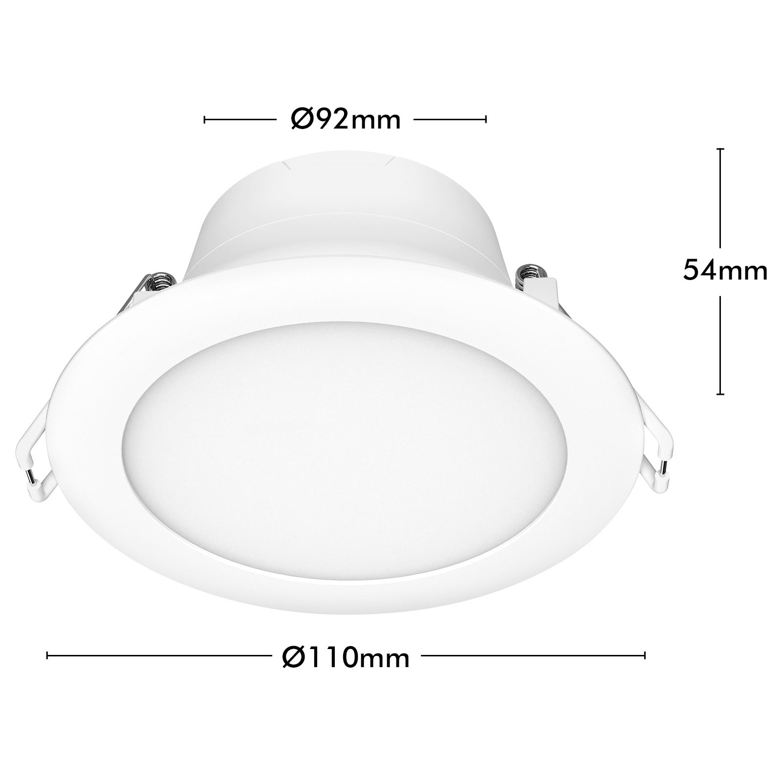 Arlec 9W RGB+CCT Smart LED Downlight 5 Pack Wi-Fi colour lighting Smart with Grid Connect 