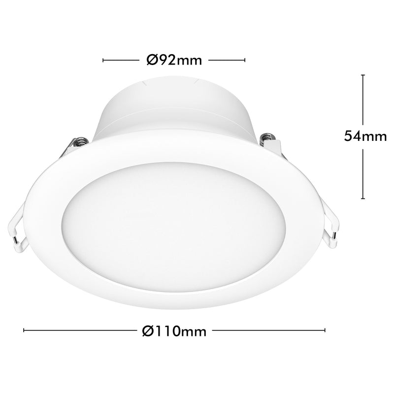 Arlec 9W RGB+CCT Smart LED Downlight 5 Pack Wi-Fi colour lighting Smart with Grid Connect 