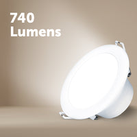 Arlec 9W RGB+CCT Smart LED Downlight 92mm Wi-Fi lighting with Grid Connect 