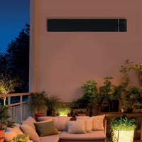 Arlec Alfresco Grid Connect Smart 2400W Strip Heater with Remote