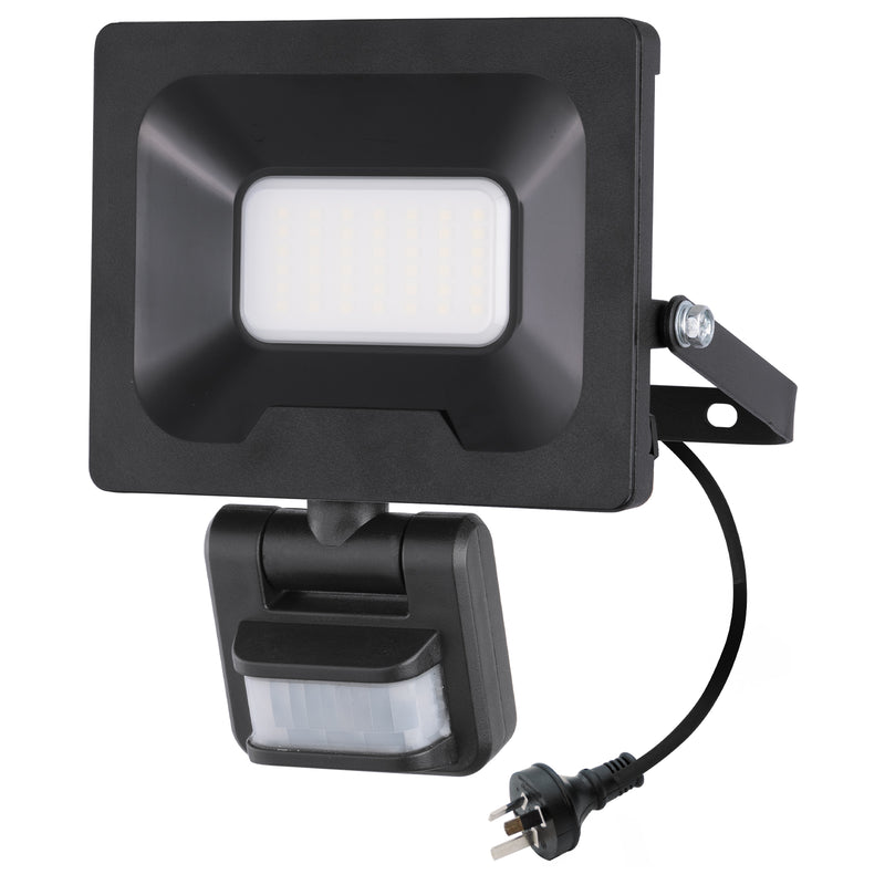 Arlec 24W 2500lm smart LED security floodlight, CCT Grid Connect motion sensor light
