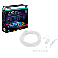 Arlec Grid Connect Smart RGB LED 3m Woven Rope Light with Razor Chroma