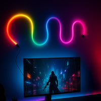 Arlec Grid Connect Smart RGB LED 3m Woven Rope Light with Razor Chroma