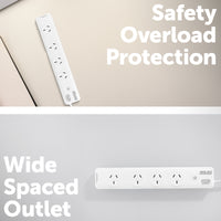 Arlec 4 outlet smart powerboard, Grid Connect home power strip