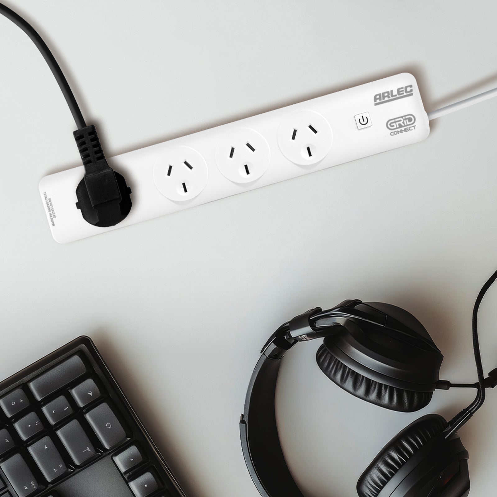 Arlec 4 outlet smart powerboard, Grid Connect home power strip