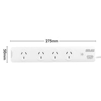Arlec 4 outlet smart powerboard, Grid Connect home power strip
