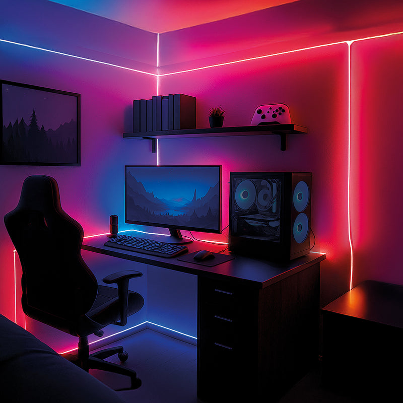 Arlec Razor Chroma RGB Grid Connect Smart LED Strip Light – Colour Changing