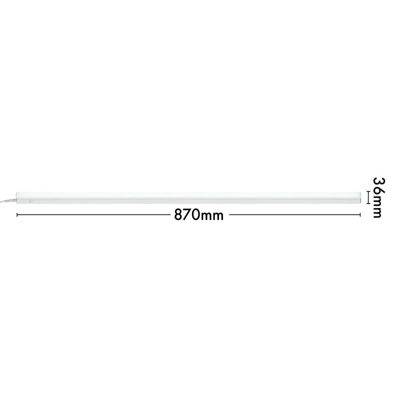 Arlec 87cm smart linkable CCT LED bar light, Grid Connect lighting