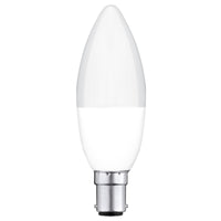 Arlec B15 RGB candle LED globe, 5.5W 470lm colour changing Grid Connect bulb