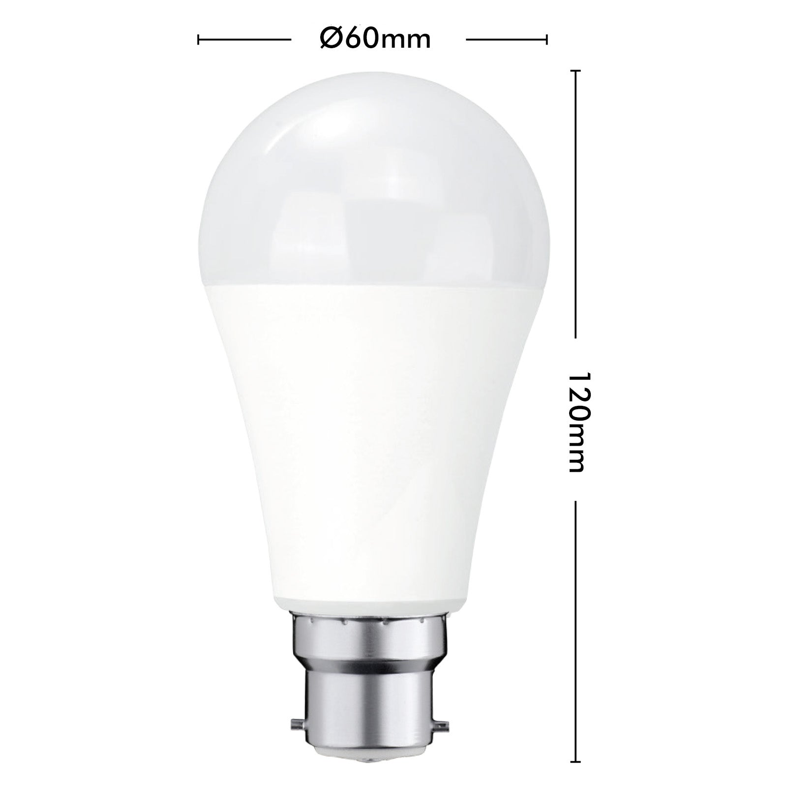 Arlec B22 RGB CCT 10W smart LED globe, 830lm colour mode Grid Connect bulb