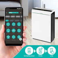 Arlec 2400W smart micathermic heater, Grid Connect electric room heater