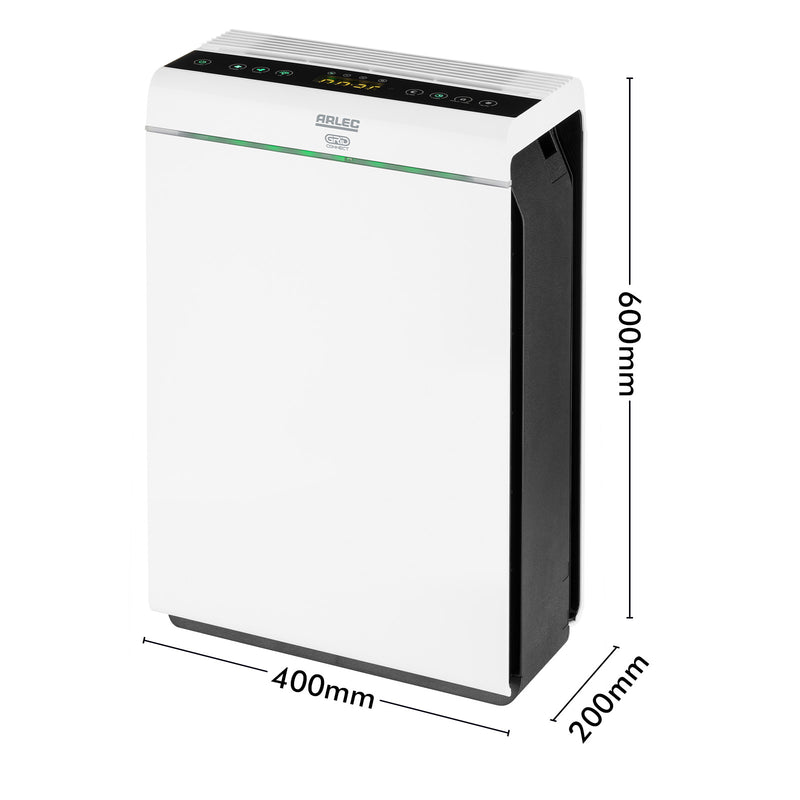 Arlec 2400W smart micathermic heater, Grid Connect electric room heater