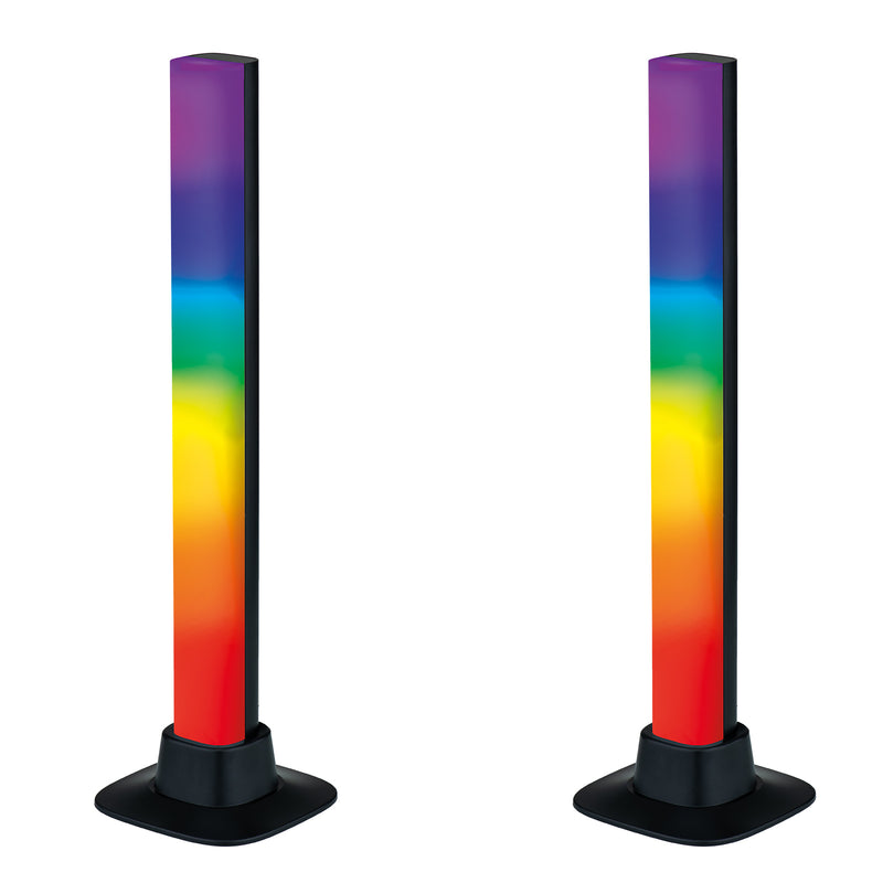 Arlec Black Grid Connect Smart Desk Light- 2 Pack