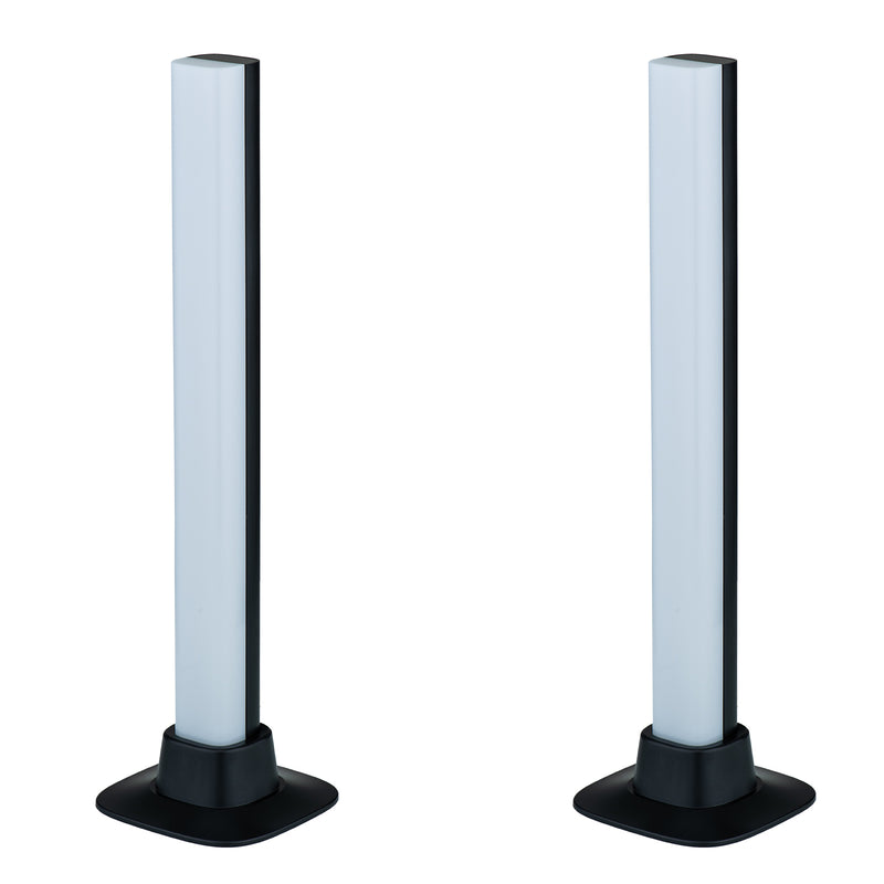 Arlec Black Grid Connect Smart Desk Light- 2 Pack