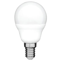 Arlec E14 RGB fancy round LED globe, 5.5W 470lm colour changing smart bulb
