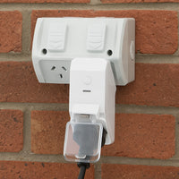Arlec smart heavy duty outdoor timer, IP44 weatherproof Grid Connect switch