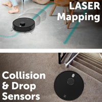 Arlec Grid Connect Smart Laser Navigation Robotic Vacuum Cleaner