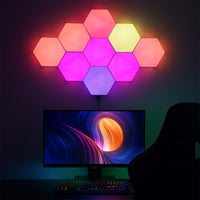 Arlec Grid Connect Smart Hexagon RGB LED Panel Lights with Razor Chroma